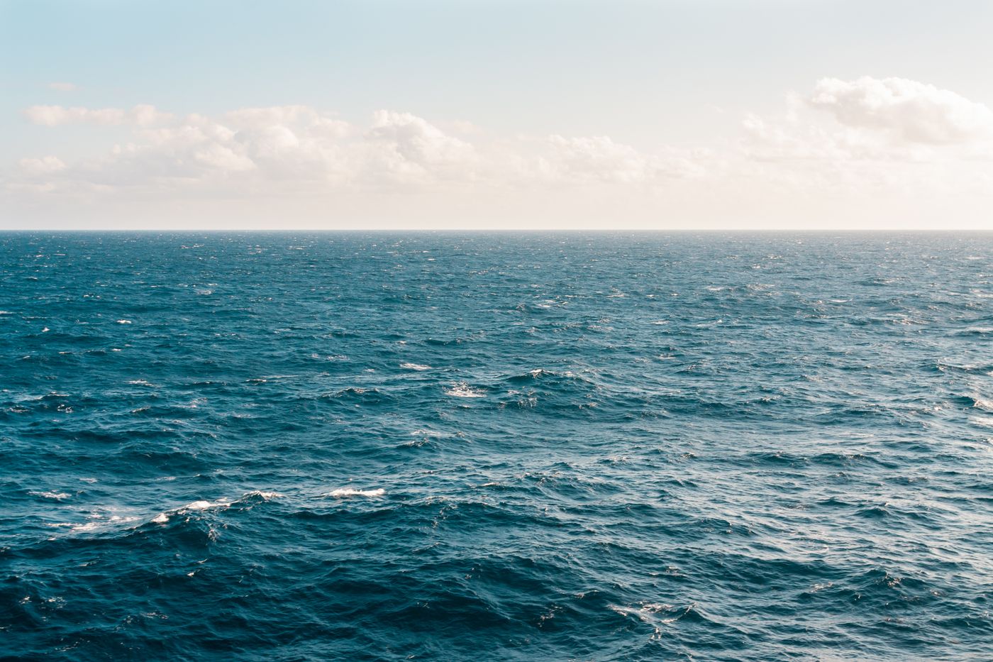 Clear sea water